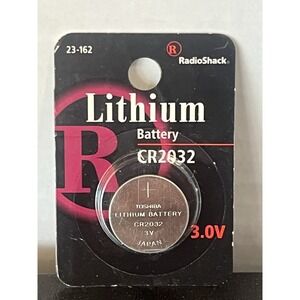 Radio Shack Lithium Battery CR2032‎